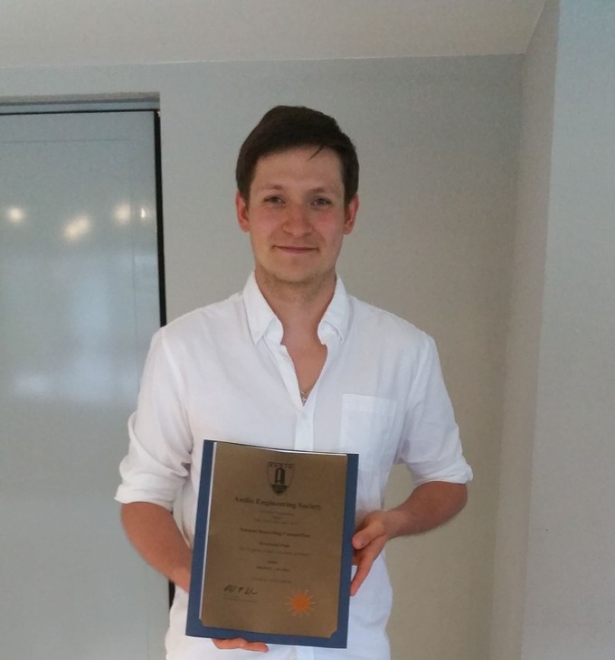 AES144 Student Recording Competition Interview: Krzysztof Ptak