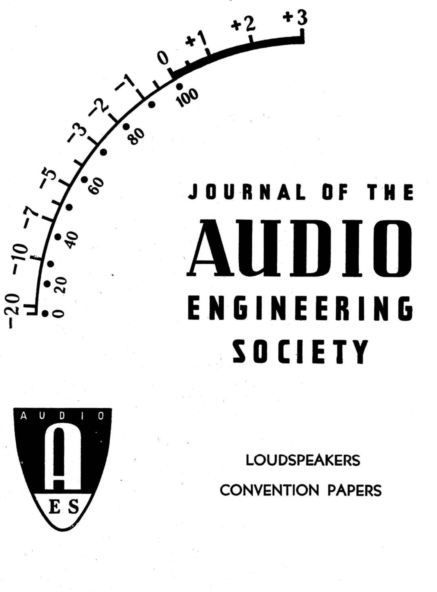 AES E-Library » Complete Journal: Volume 7 Issue 1