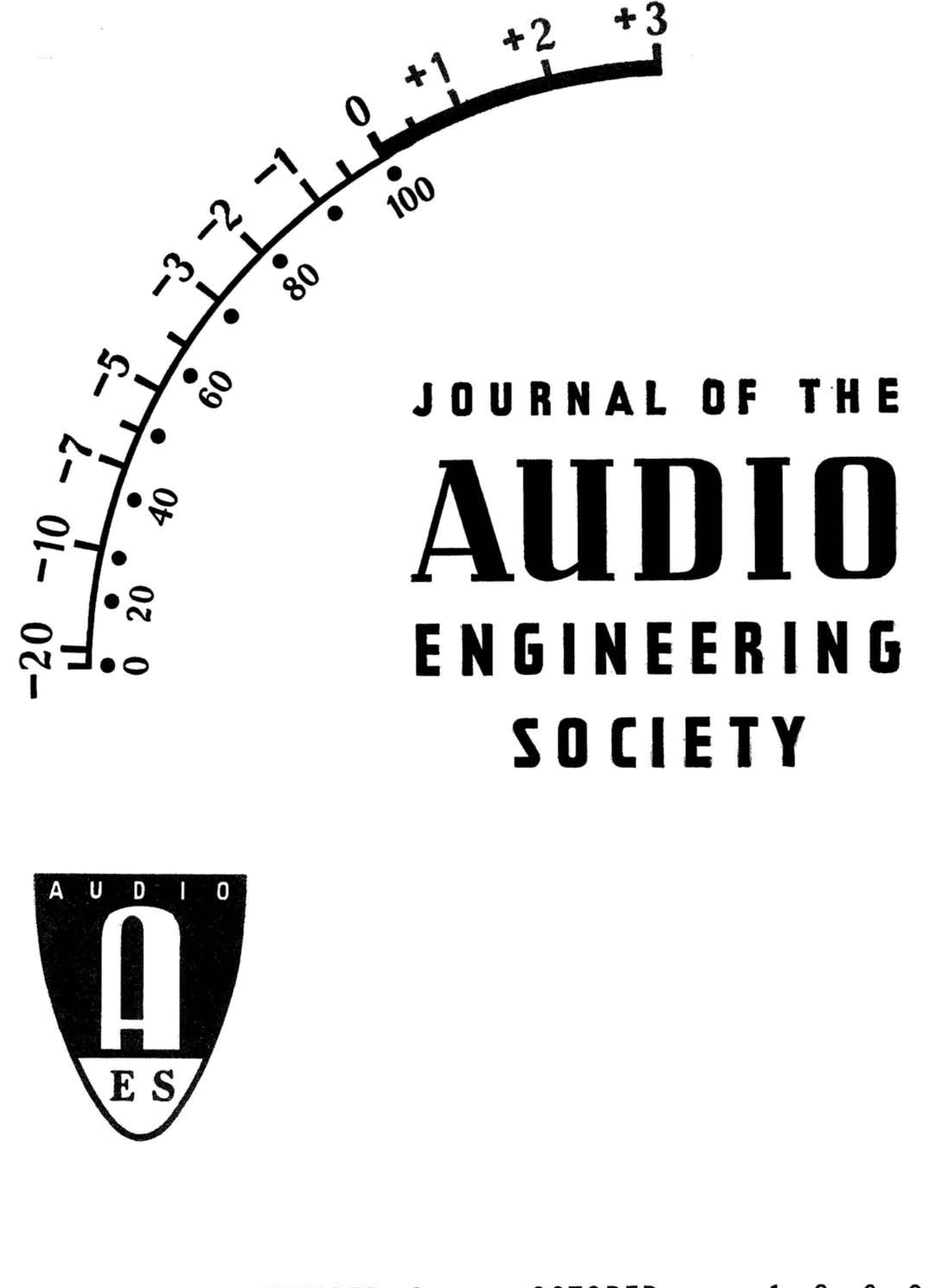 AES E-Library » Complete Journal: Volume 8 Issue 4