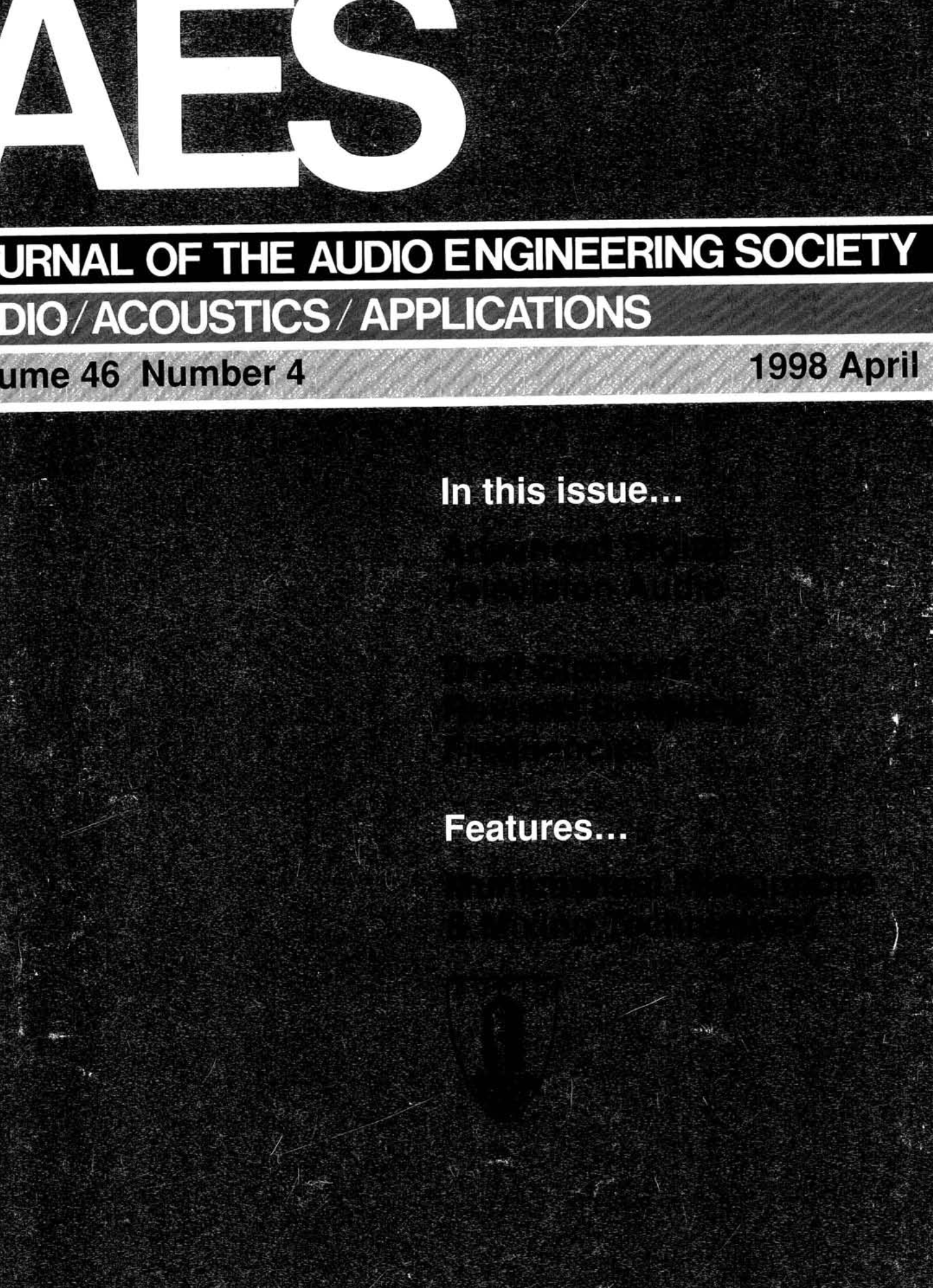 AES E-Library Â» Complete Journal: Volume 46 Issue 4