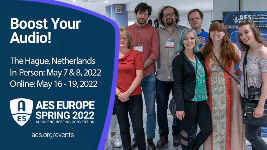 AES Europe Spring 2022 Convention