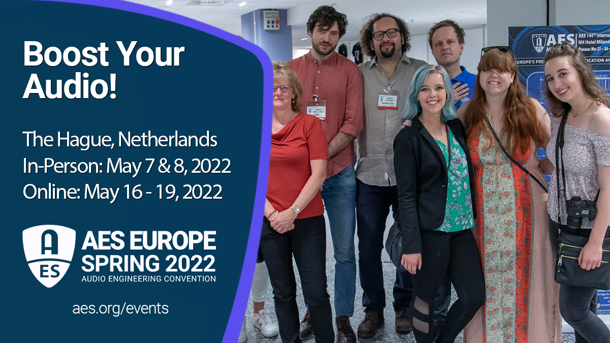 AES Europe Spring 2022 Convention