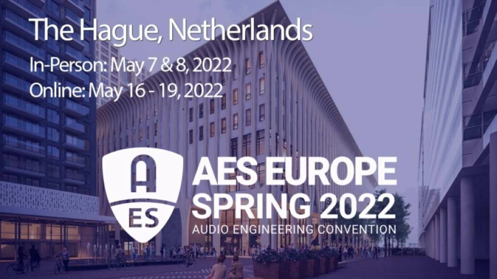 AES Europe Spring 2022 header image