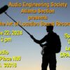 AES Atlanta Section Event The Art Of Location Sound Recording Header Image