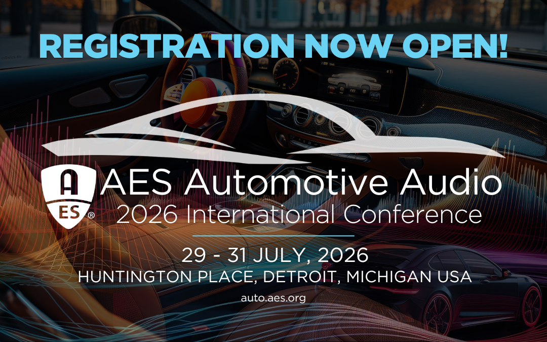 Automotive Audio 2026 Conference