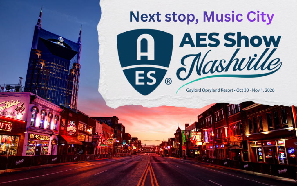 AES Show Nashville initial promo image